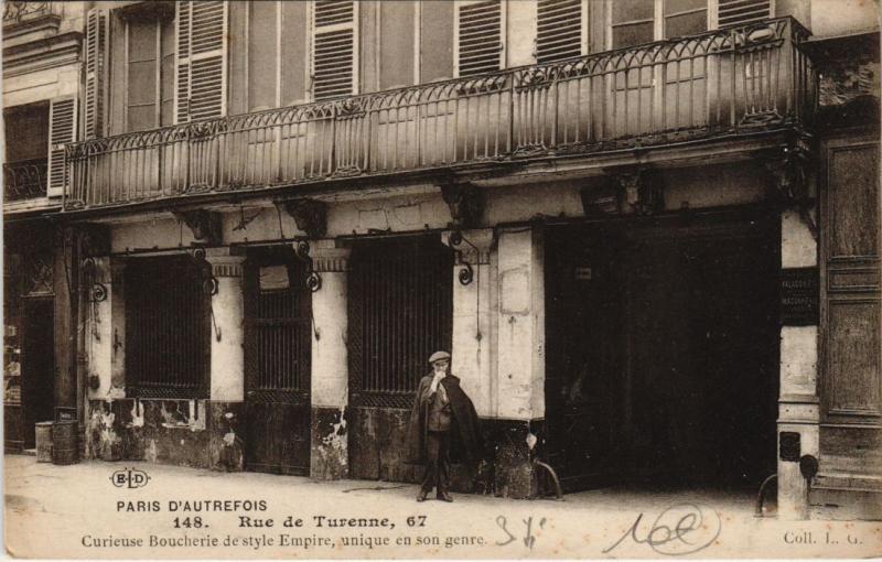 Carte postale ancienne Paris 3e - Rue de Turenne, 67 à Paris 3e