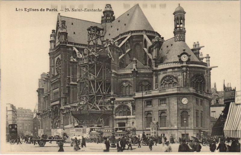 Carte postale ancienne Les Eglises de Paris. 29. Saint-Eustache