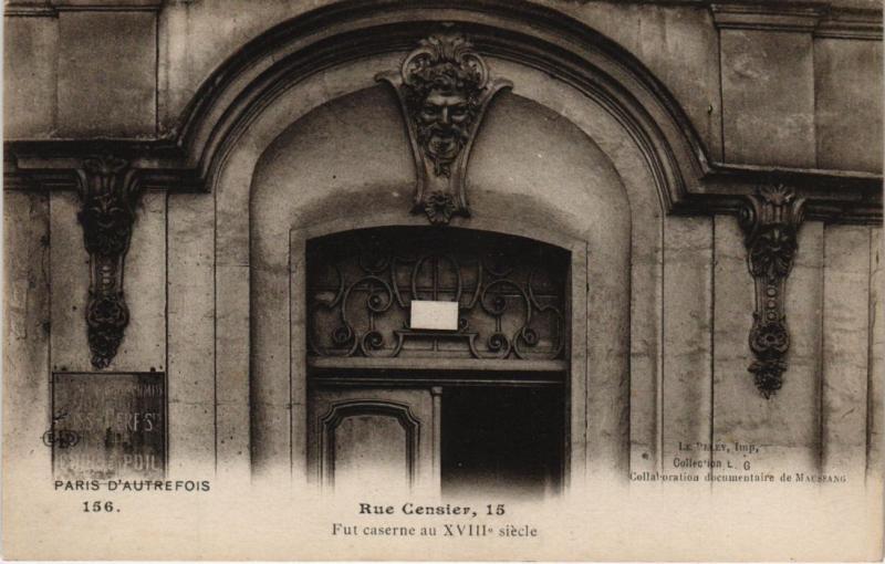 Carte postale ancienne Paris 5e - 15, rue Censier à Paris 5e