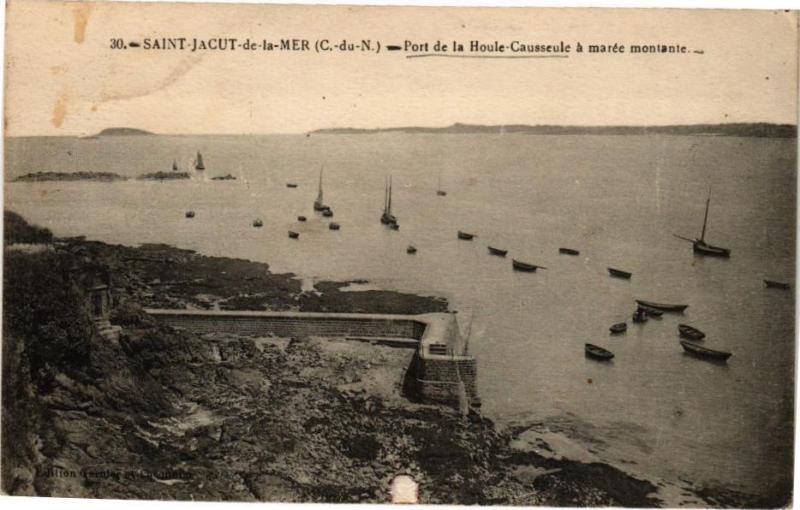Carte postale ancienne Saint-Jacut-de-la-Mer - Port de la Houle-Causseule a à Saint-Jacut-de-la-Mer