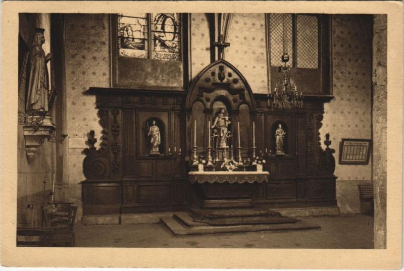 Carte postale ancienne Mozac L'Eglise Abbatiale à Mozac