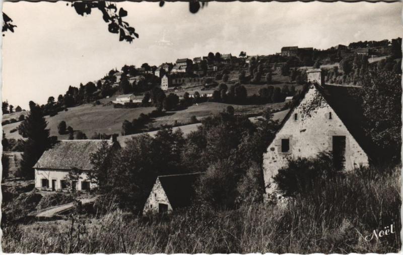 Carte postale ancienne La Tour-d'Auvergne Latour - Vue du Pont des Vieilles à La Tour-d'Auvergne
