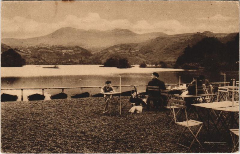 Carte postale ancienne Le Lac Chambon