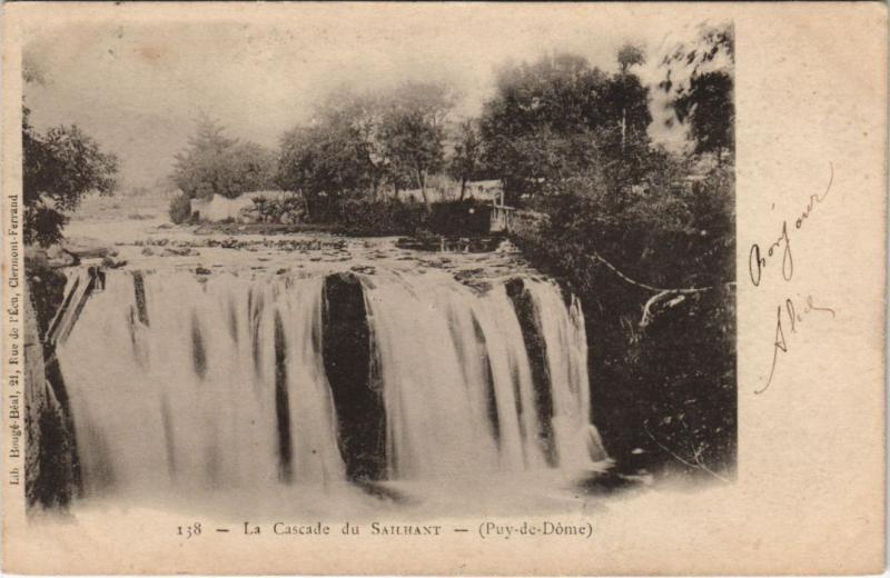 Carte postale ancienne La Cascade de Sailhant