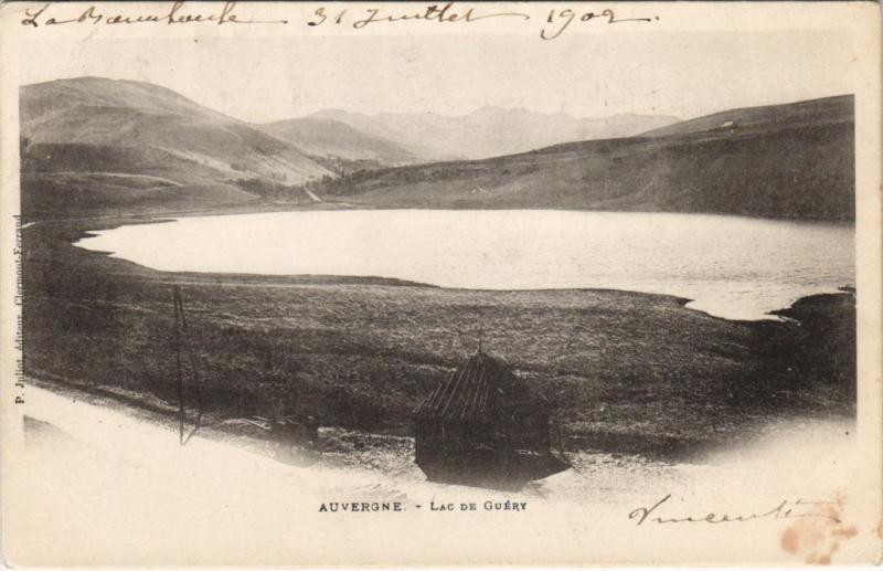 Carte postale ancienne Lac de Guery