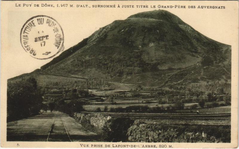 Carte postale ancienne Le Puy de Dome