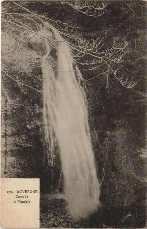 Carte postale ancienne Cascade de Vendeix