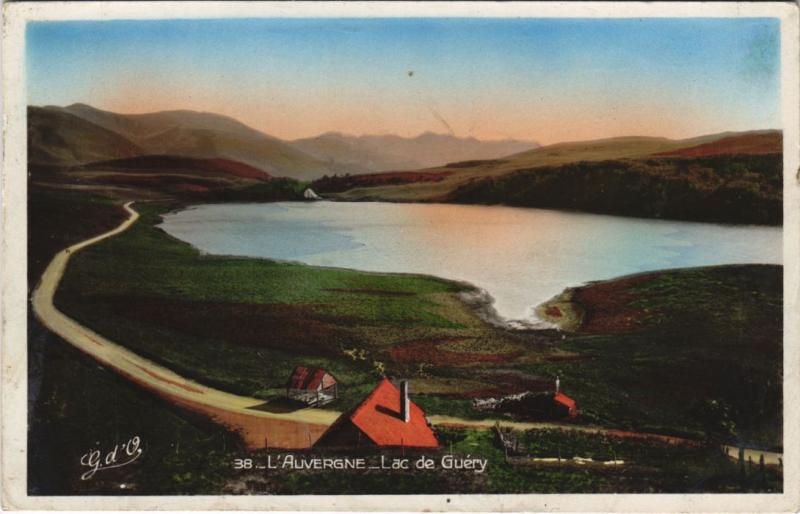 Carte postale ancienne Lac de Guery