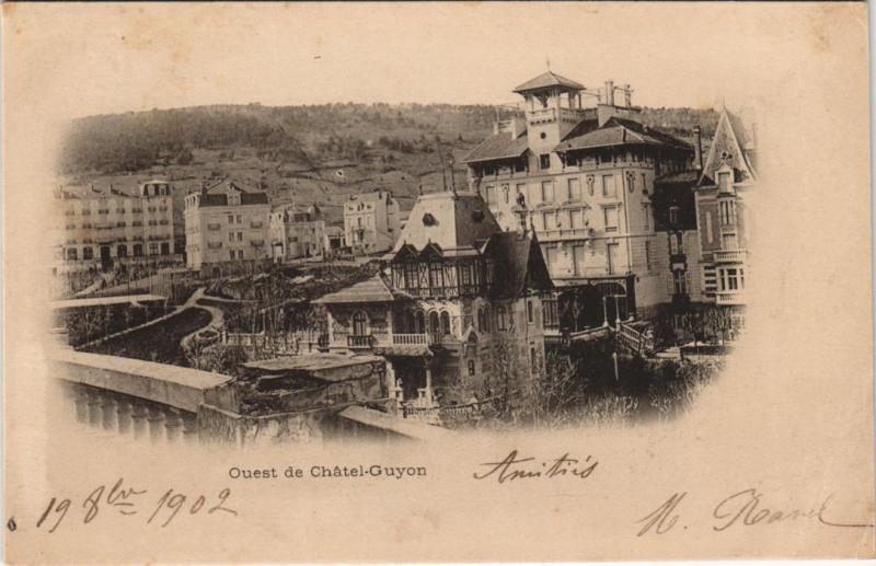 Carte postale ancienne Chatel-Guyon