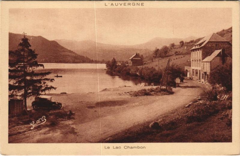 Carte postale ancienne Le Lac Chambon