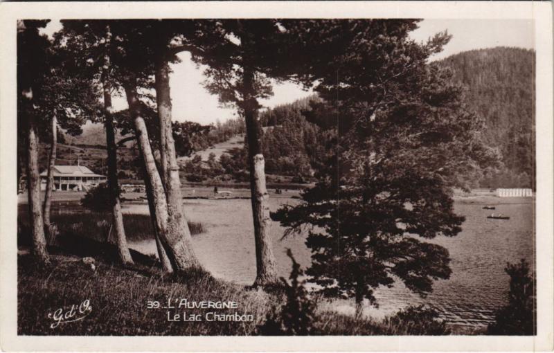Carte postale ancienne Le Lac Chambon