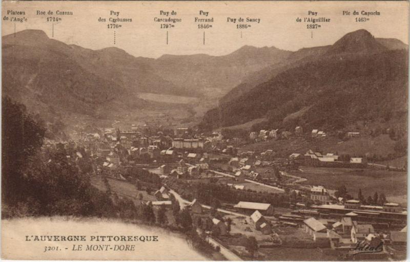Carte postale ancienne Mont Dore à Mont-Dore