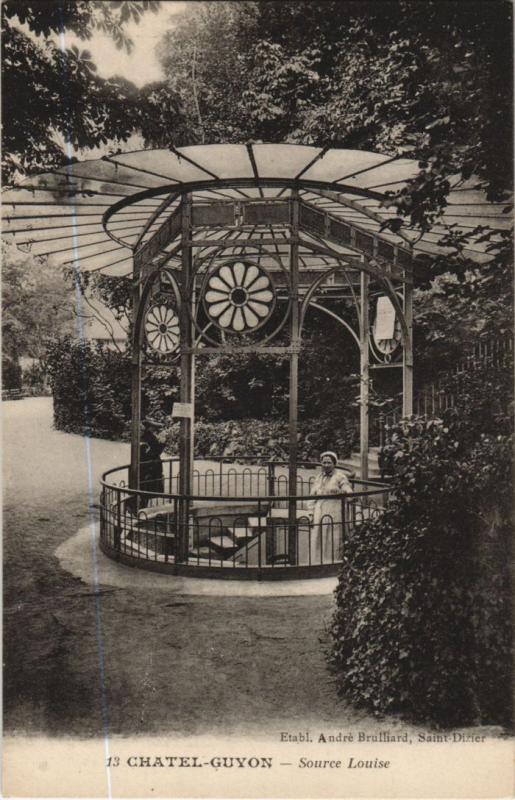 Carte postale ancienne Chatel-Guyon Source Louise