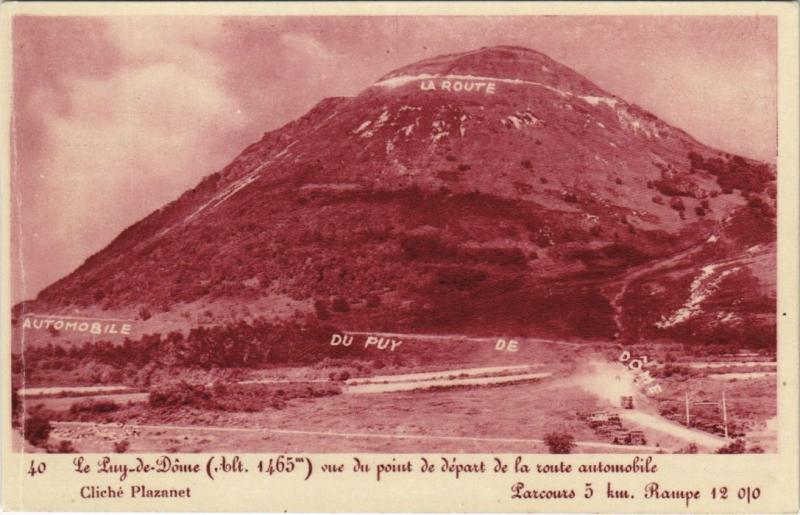 Carte postale ancienne Le Puy de Dome