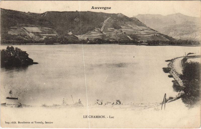 Carte postale ancienne Le Chambon - Lac