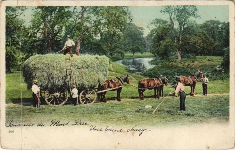 Carte postale ancienne Mont Dore à Mont-Dore