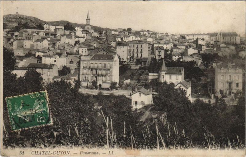 Carte postale ancienne Chatel-Guyon panorama
