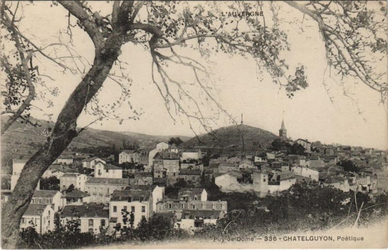 Carte postale ancienne Chatel-Guyon Poetique
