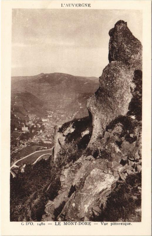 Carte postale ancienne Le Mont-Dore Vue Pittoresque à Mont-Dore