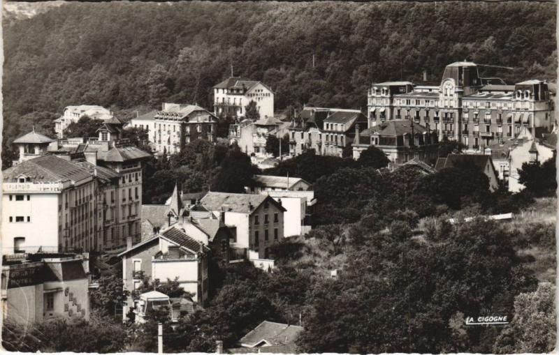 Carte postale ancienne Chatel-Guyon Quelques Hotels