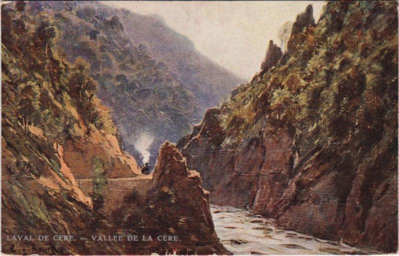 Carte postale ancienne Laval-de-Cere Vallee de la Cere