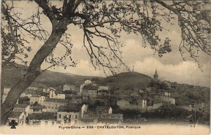 Carte postale ancienne Chatel-Guyon Poetique