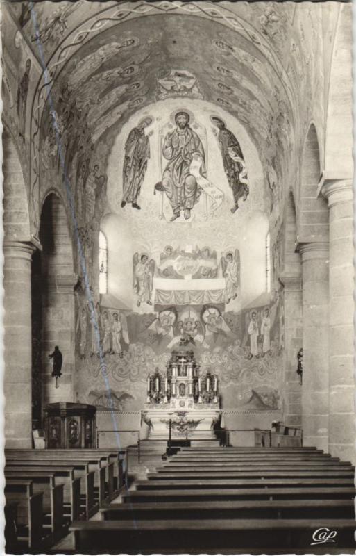 Carte postale ancienne Chatel-Guyon Interieur de l'Eglise