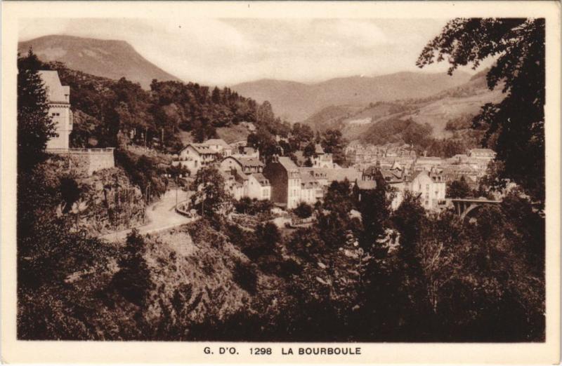 Carte postale ancienne La Bourboule à La Bourboule