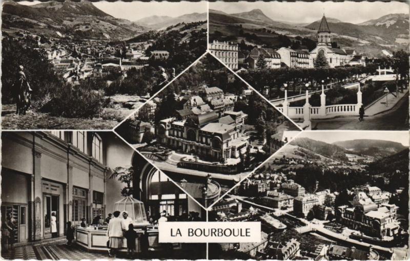 Carte postale ancienne La Bourboule souvenir à La Bourboule