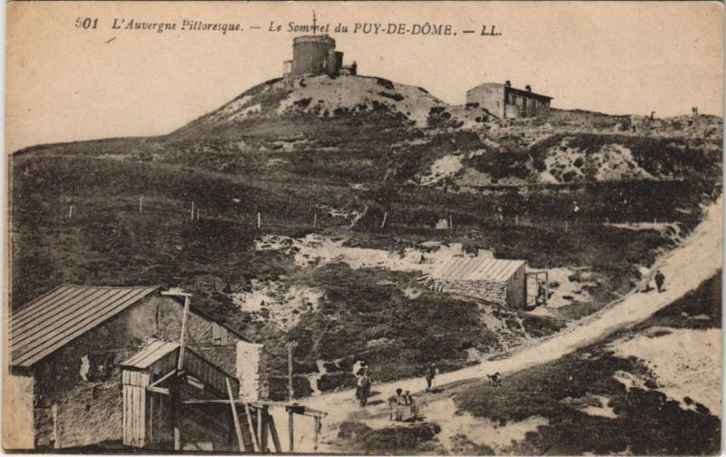 Carte postale ancienne Le Sommet du Puy-de-Dome
