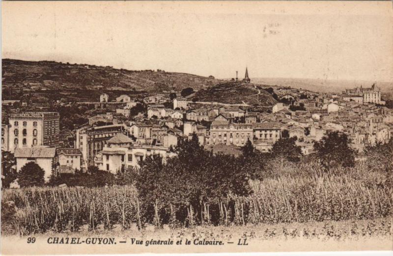 Carte postale ancienne Chatel-Guyon vue generale