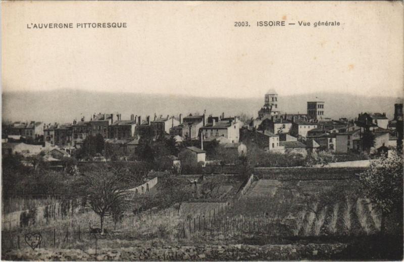 Carte postale ancienne Issoire Vue Generale à Issoire