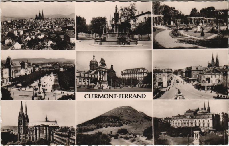 Carte postale ancienne Clermont Ferrand souvenir à Clermont-Ferrand