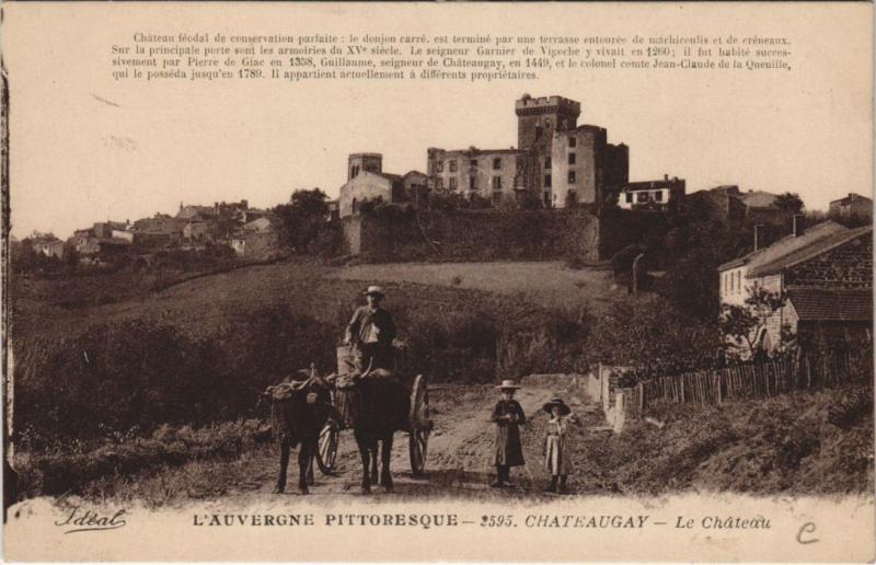 Carte postale ancienne Chateaugay Le Chateau