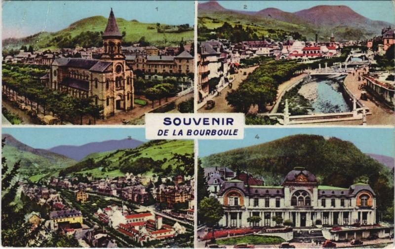 Carte postale ancienne La Bourboule souvenir à La Bourboule