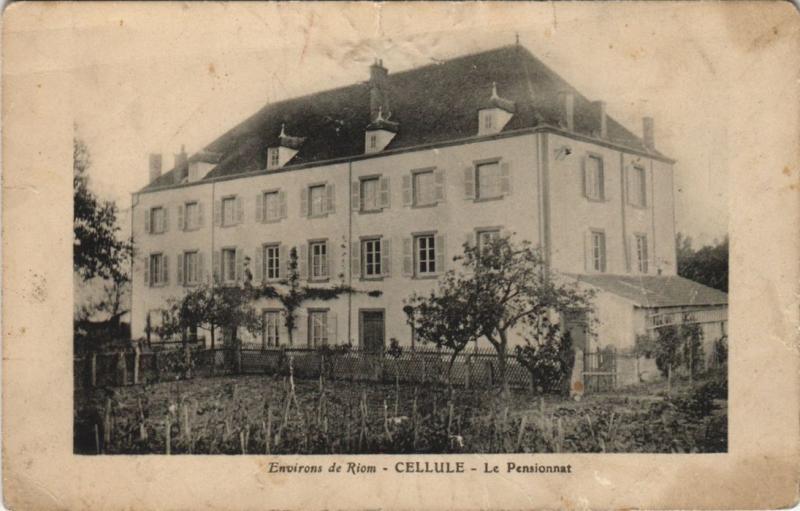 Carte postale ancienne Cellule Le Pensionnat