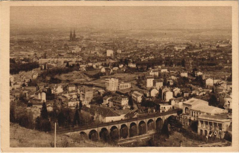 Carte postale ancienne Clermont Ferrand vue generale à Clermont-Ferrand
