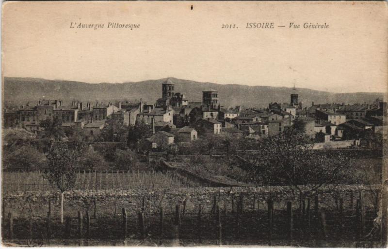 Carte postale ancienne Issoire Vue Generale à Issoire