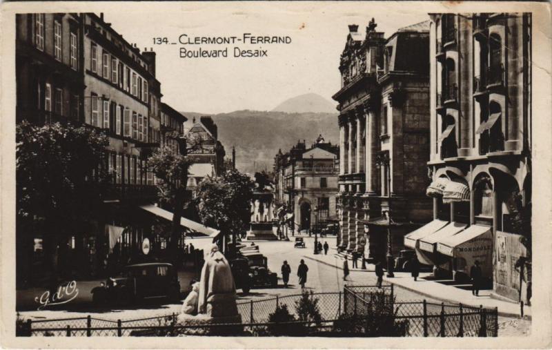 Carte postale ancienne Clermont Ferrand Boulevard Desaix à Clermont-Ferrand