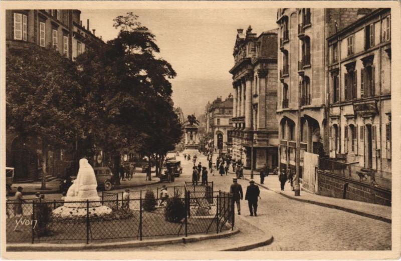 Carte postale ancienne Clermont Ferrand Boulevard Desaix à Clermont-Ferrand