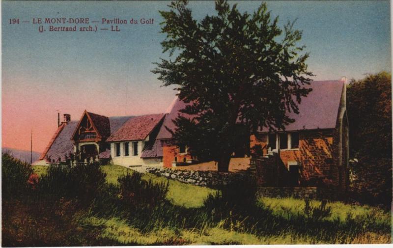 Carte postale ancienne Mont Dore Pavillon du Golf à Mont-Dore