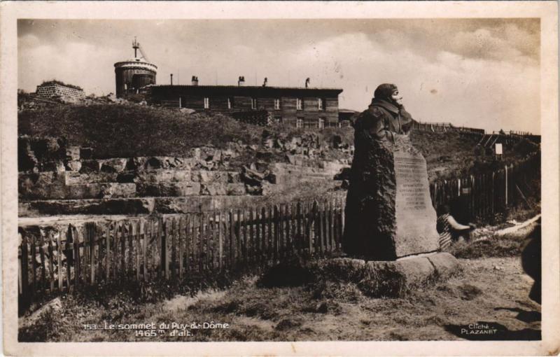 Carte postale ancienne Le Sommet du Puy-de-Dome