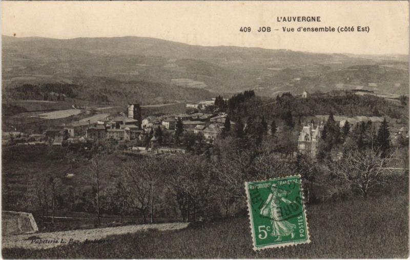 Carte postale ancienne Job Vue d'Ensemble - Cote Est