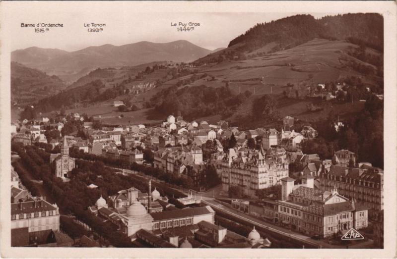Carte postale ancienne La Bourboule vue generale à La Bourboule