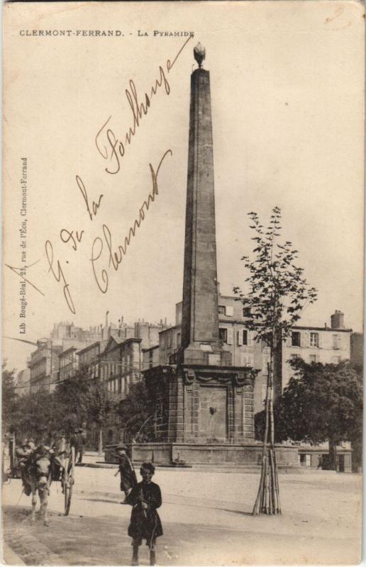 Carte postale ancienne Clermont Ferrand La Pyramide à Clermont-Ferrand