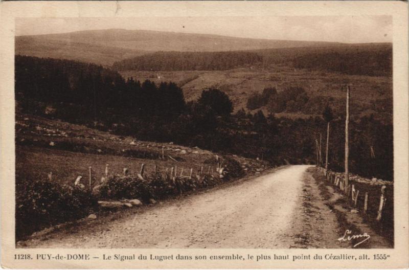 Carte postale ancienne Le Signal du Luguet dans son Ensemble