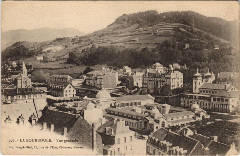 Carte postale ancienne La Bourboule vue generale à La Bourboule