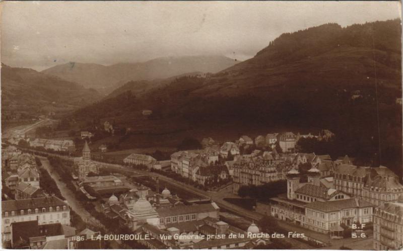 Carte postale ancienne La Bourboule vue generale à La Bourboule