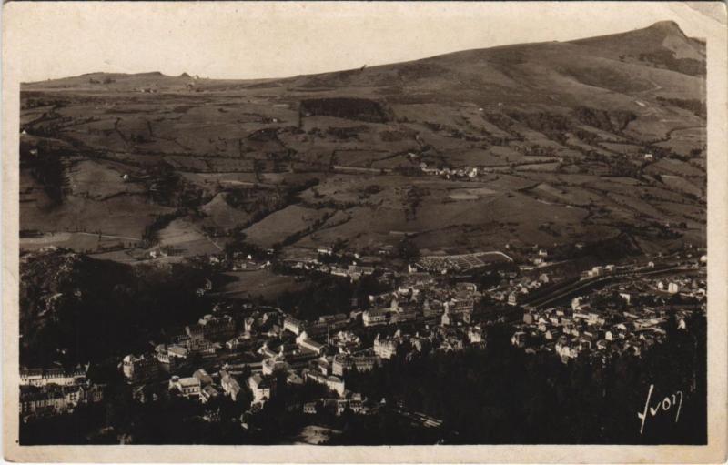 Carte postale ancienne La Bourboule vue generale à La Bourboule