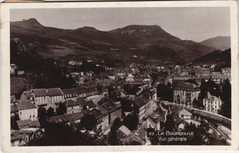 Carte postale ancienne La Bourboule vue generale à La Bourboule